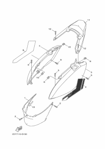 YW50FX Боковые обтекатели