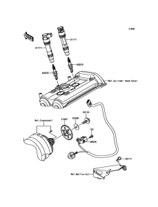 KLE650 Система зажигания