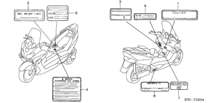 NSS250 Лейбл предостережения