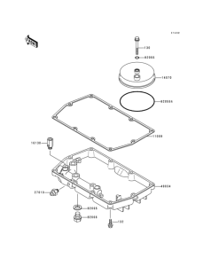 EN500 Поддон картера