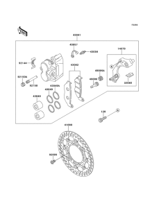  Передний суппорт