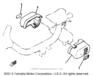 QT50J Боковые обтекатели