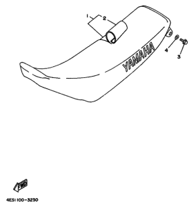 YZ80 YZ80E Пружина