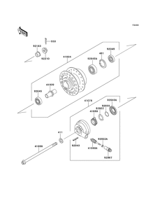 AN110 Передняя втулка