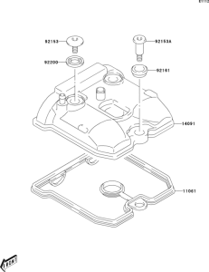  Крышка головки цилиндров