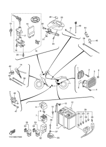 XVS1300A Электрика 2
