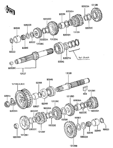 KZ440 Трансмиссия