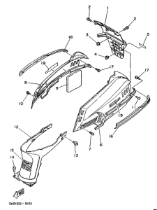 XC125 Боковые обтекатели