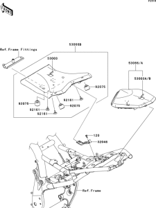 ZR800 Сиденье