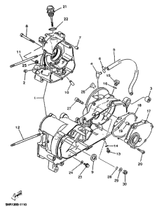 YP150D Kurbelgehause