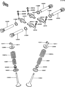 EX305 Клапана