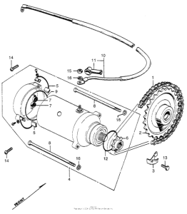 CL350 Стартер
