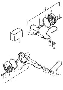 ZR50 Поворотники