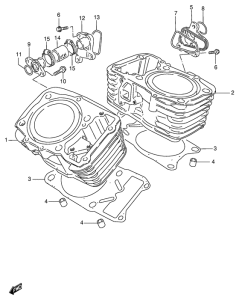 VS800 Цилиндр