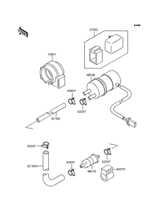 ZR400 Топливный насос