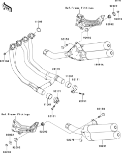 ZR1000 Глушитель