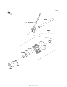  Переднее колесо