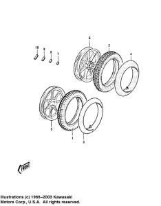 KZ1000 Колеса,покрышки
