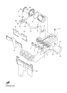 XJR1300 Впускная система