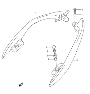 AN250 Ручка пассажира