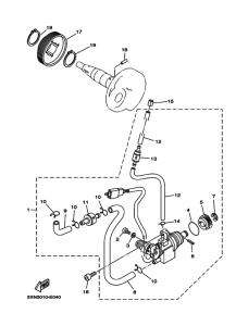 YL50 Масляная помпа в сборе