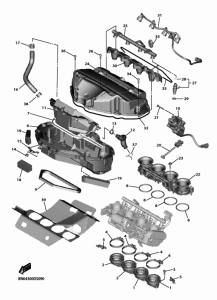 YZF600 Впускная система