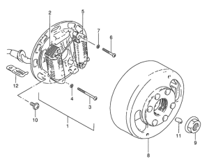 FZ50 Зажигание