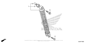 NPS50 Задние амортизаторы