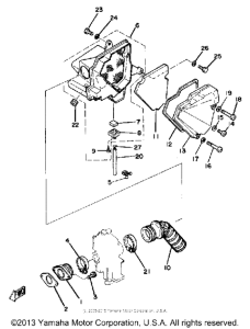 TT250G Впускная система