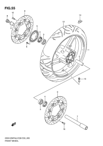 GSX1250 (ABS) Transom + tube