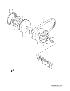 AJ50 Трансмиссия