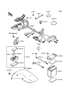 VN250 Электрика