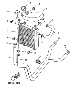 YQ50 Radiator. hose