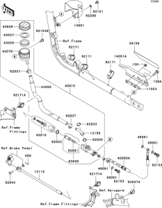  Задний торм цилиндр