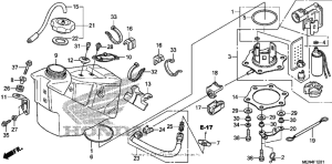  Топливный бак