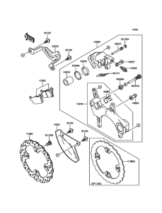  Задний тормоз