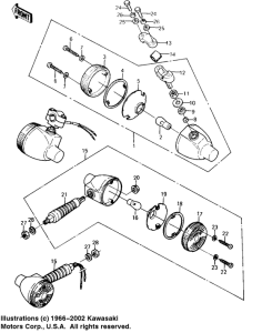 KE100 Поворотники