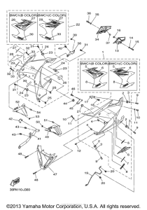 FZ6RZL Обтекатели