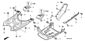SCV100F Панель пола
