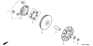 FES150 Вариатор