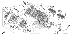CBR600RR (ABS) Головка цилиндров