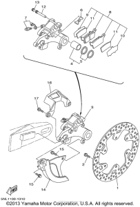  Задний суппорт