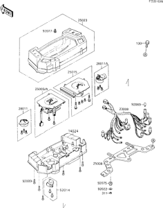 ZX600 Приборы