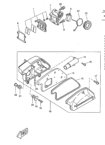CW50RS Впускная система