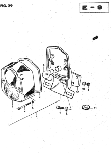 RV50 Задний комбинированный сигнал