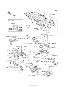KLE650 Электрика