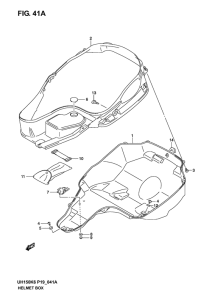 UH150 Багажник для шлема