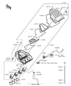 KLZ1000 Воздушный фильтр