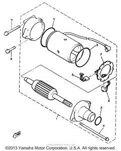 XVZ12DL Стартер