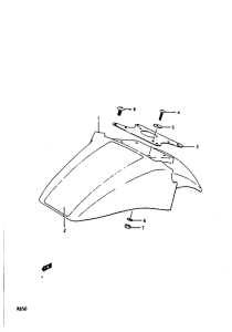 RB50 Переднее крыло